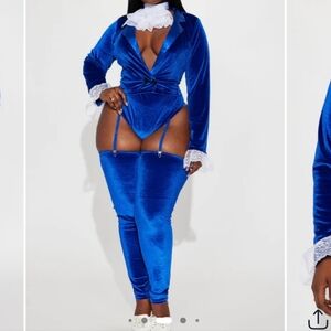 Oh Behave 5 Piece Costume Set - Blue
